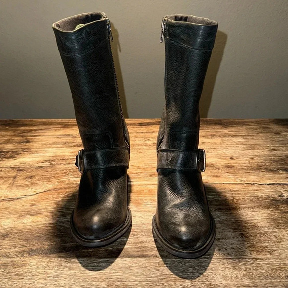 Durango Pull On Heeled Harness Western Boots Size 6.5 NWT - Picture 3 of 9